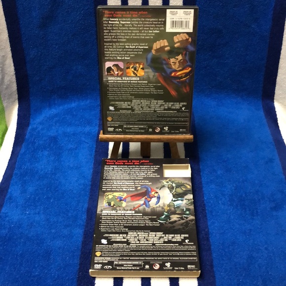 Superman Doomsday (DVD) DC Universe Exclusive CD-Rom Bonus Disc Hologram Sleeve - Picture 5 of 10